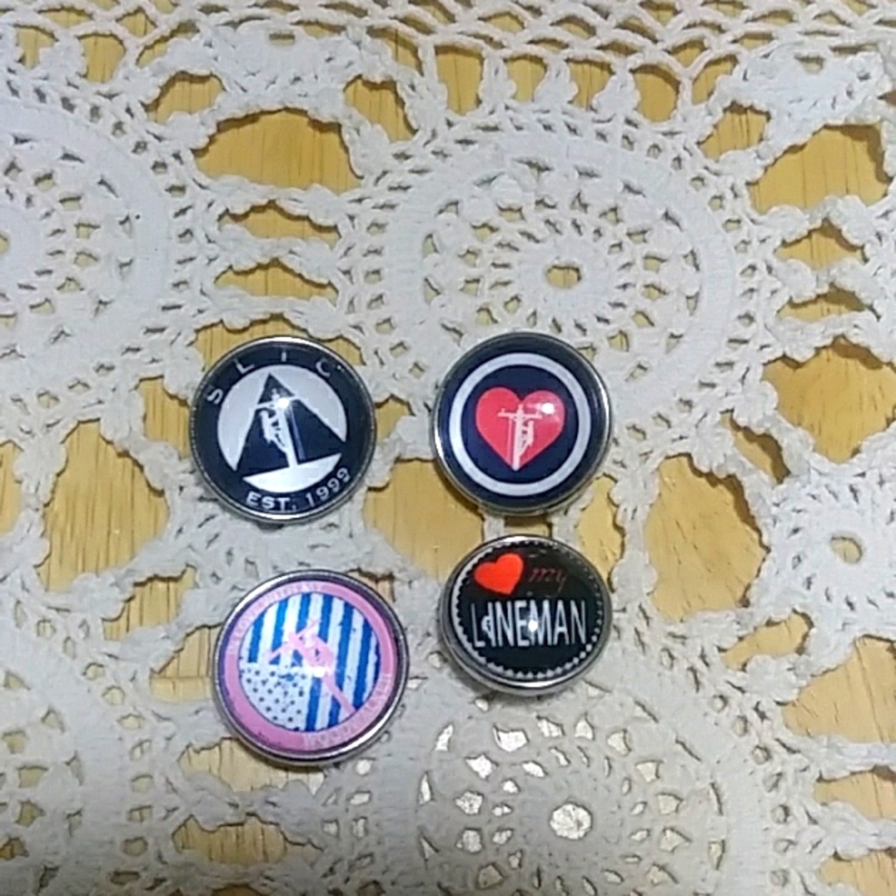 Vocation Snap Jewelry - Lineman Snap Buttons bundle